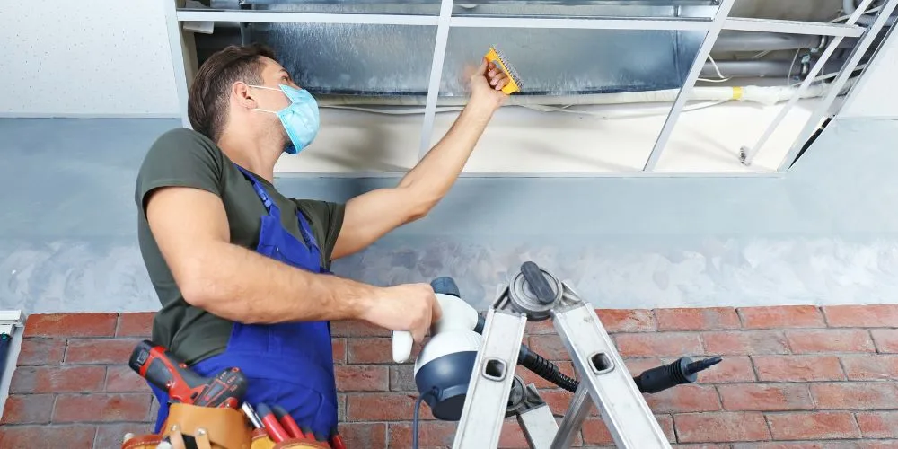 Professional air duct cleaners Abu Dhabi