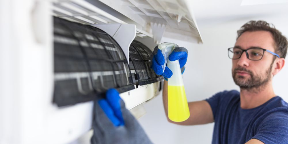 Professional AC cleaning services Abu Dhabi