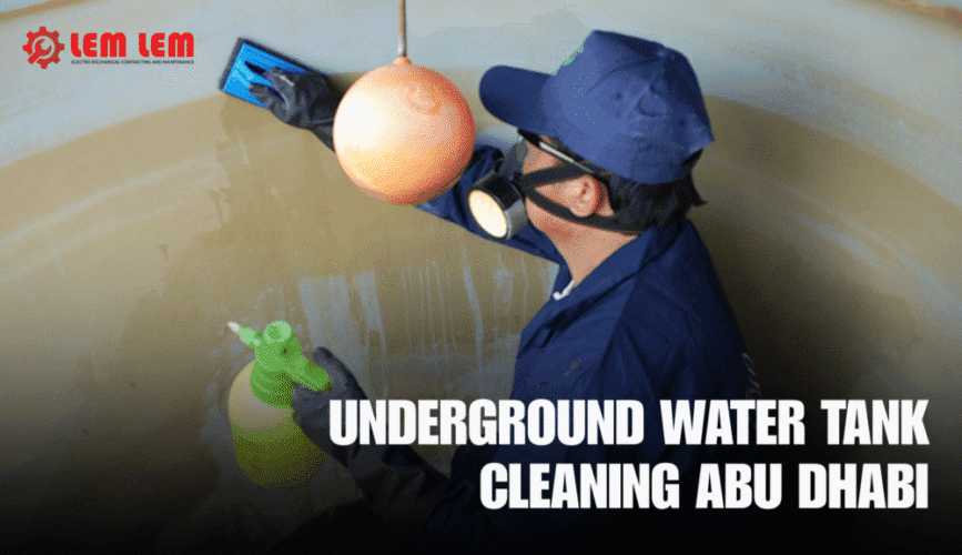 Professional Underground Water Tank Cleaning Abu Dhabi | Lem Lem Technicals
