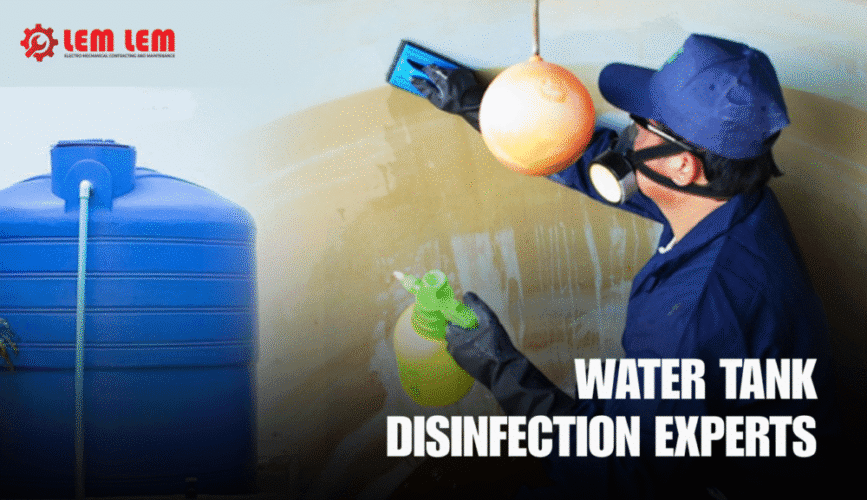 Water Tank Disinfection Experts in Dubai | Lem Lem Technicals